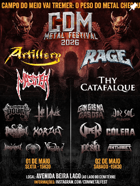 4° CDM Metal Fest - Dia 1