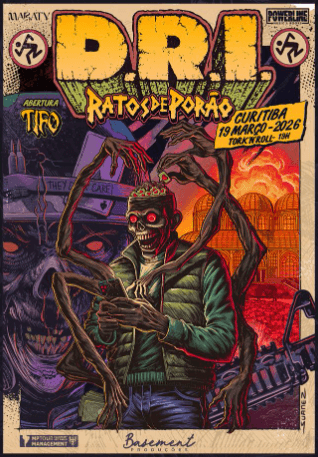 D.R.I. e Ratos de Porão em Curitiba