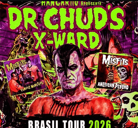 Dr. Chud do Misfits em São Paulo