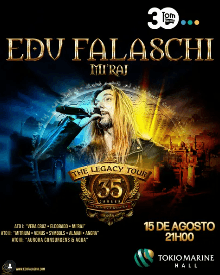 Edu Falaschi no Tokio Marine Hall