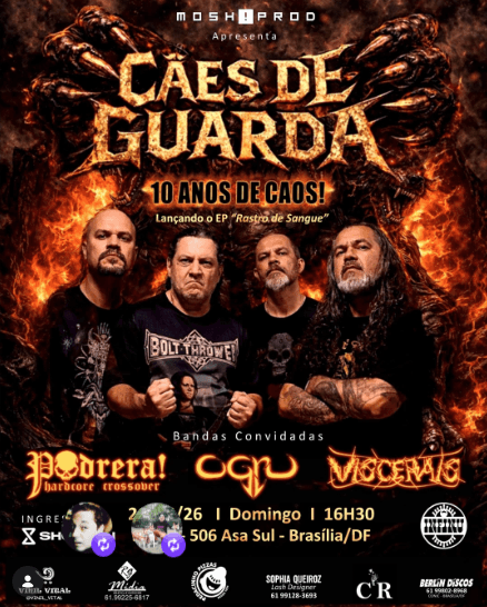 Cães de Guarda - 10 Anos de Caos