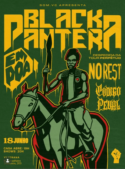 Black Pantera Despedida da Tour Perpétuo