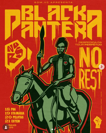 Black Pantera Despedida da Tour Perpétuo
