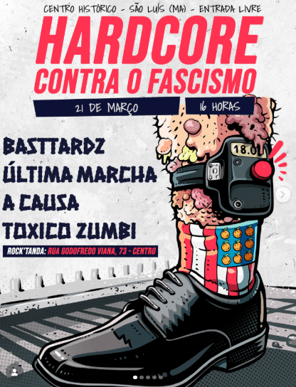 Hardcore Contra o Fascismo - Maranhão 2026
