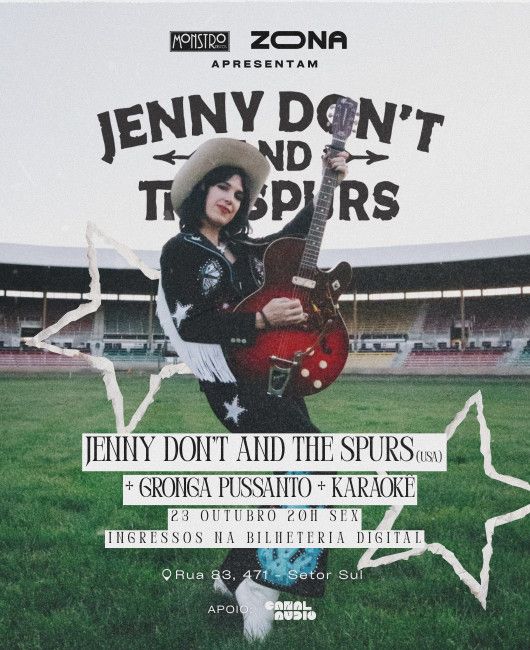 Jenny Don't and the Spurs em GoiĂąnia
