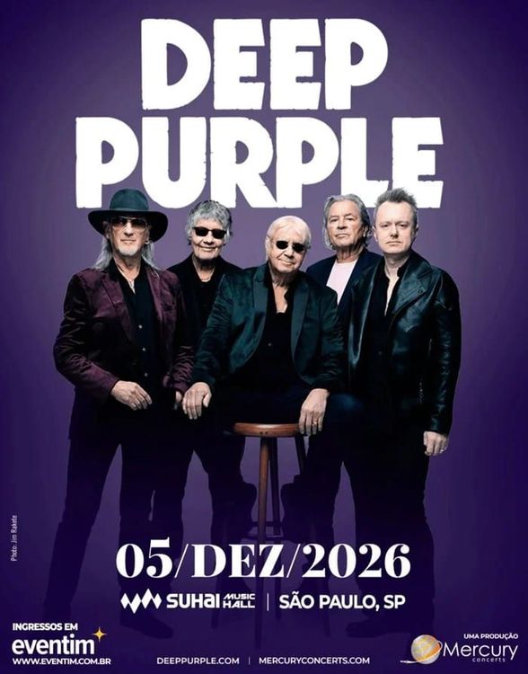 Deep Purple em São Paulo! 