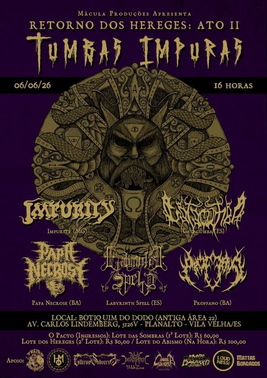 Retorno dos Hereges Ato II - Tumbas Impuras