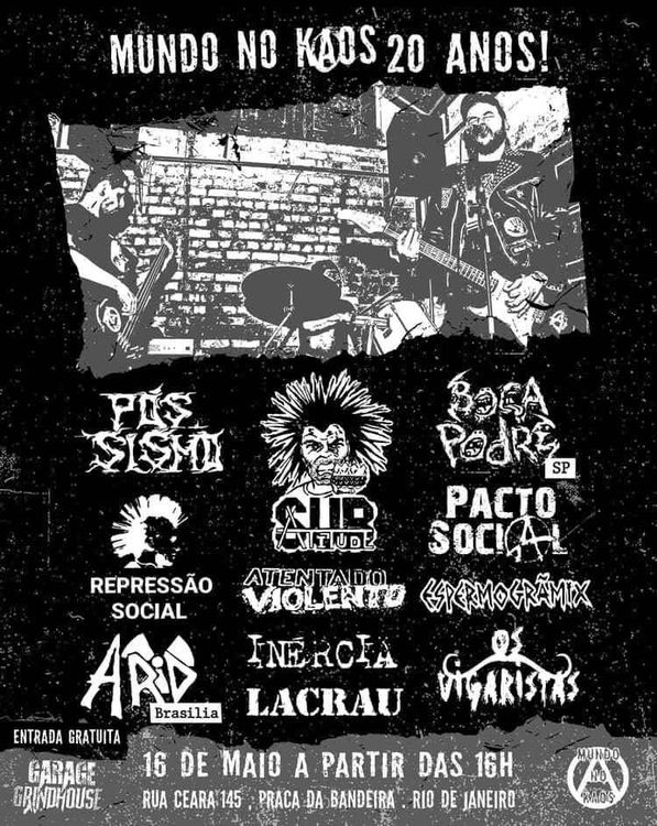 Mundo No Kaos 20 Anos!