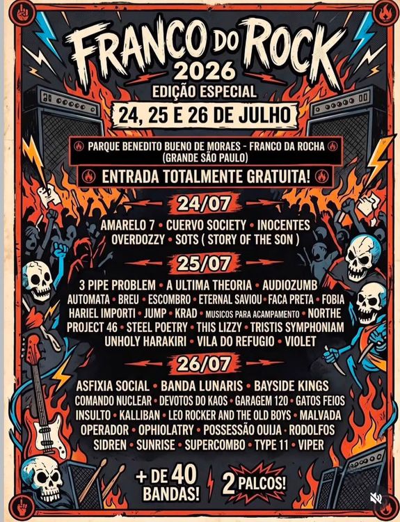 Festival Franco do Rock dia 3
