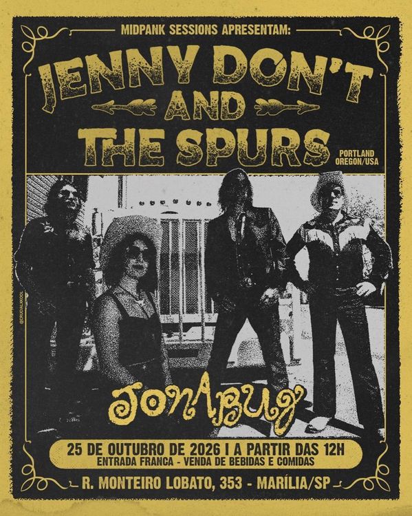Jenny Don't and The Spurs em MarĂlia!