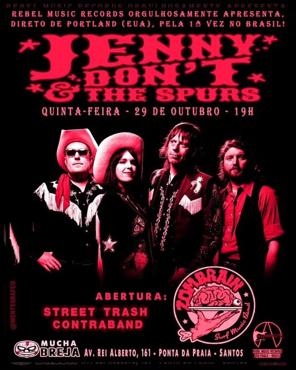 Jenny Don't and the Spurs em Santos!