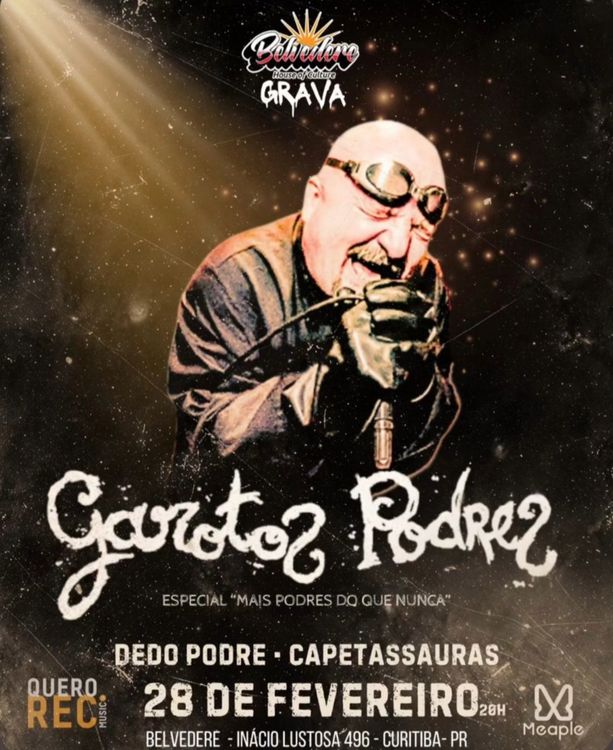 Garotos Podres em Curitiba 2026