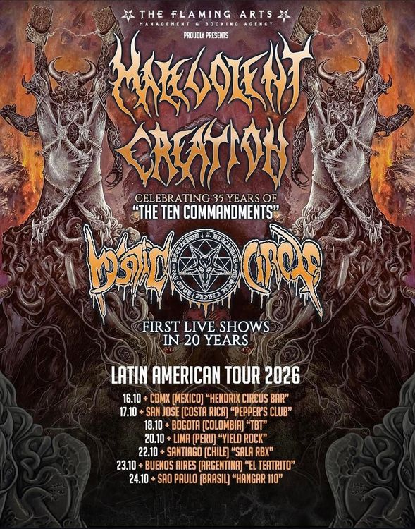 Malevolent Creation em SP