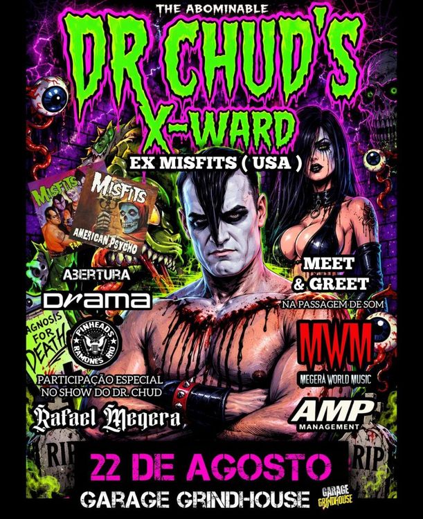 Dr. Chud (Misfits) em Rio de Janeiro