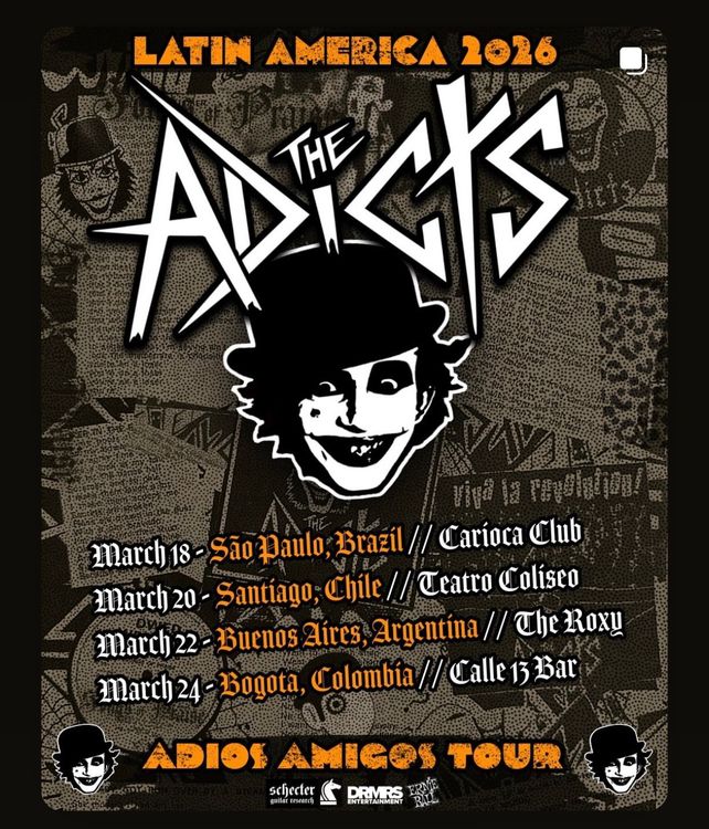 The Adicts em São Paulo 