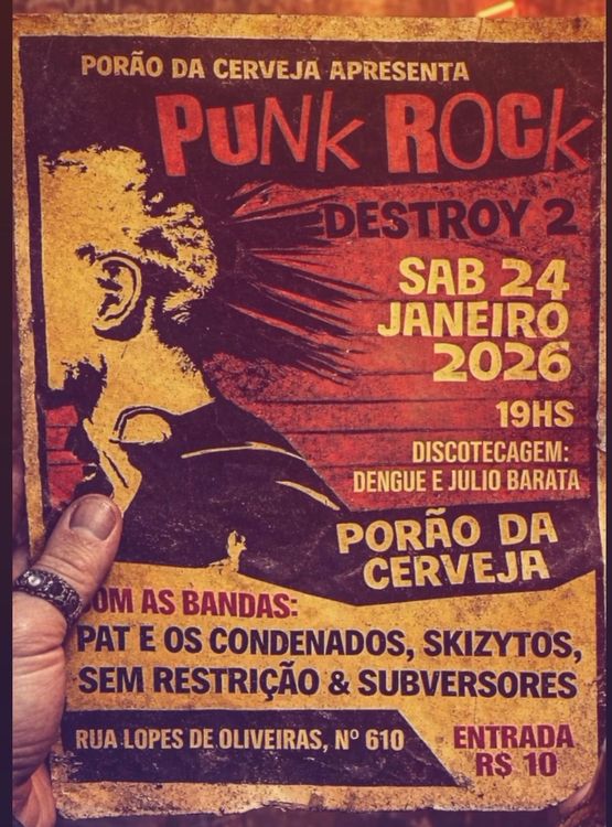 Pat e os Condenados, Subversores, Sem Restrição, Skizytos