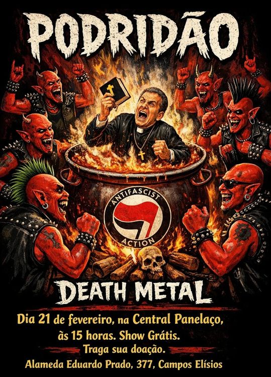 Podridão na Central Panelaço 