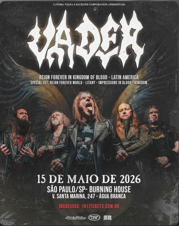 Vader em São Paulo 