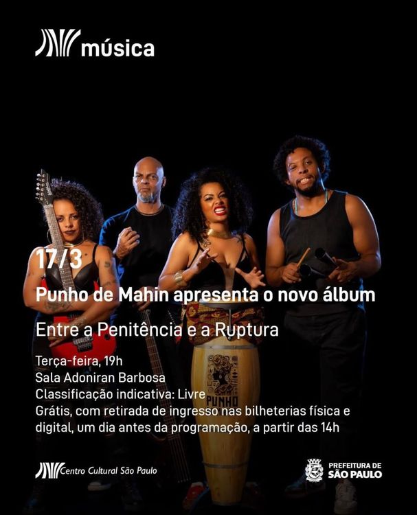 Punho de Mahin no CCSP