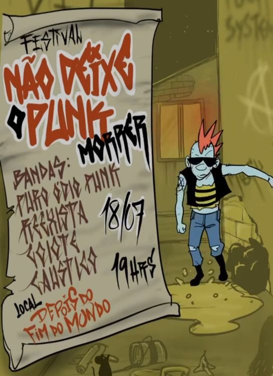 Não deixe o Punk morrer