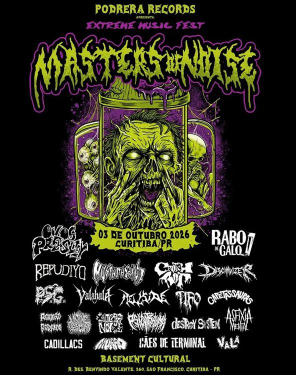 Masters of Noise em Curitiba 