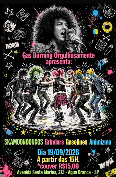 Gaz Burning apresenta
