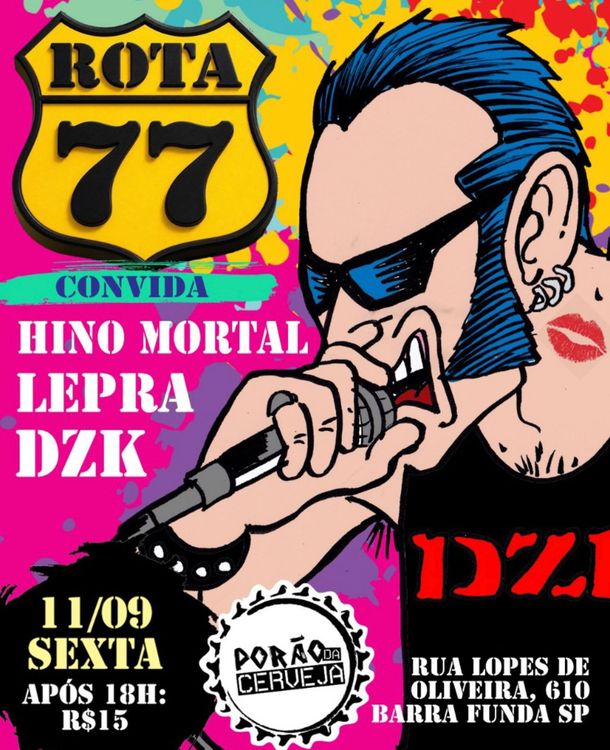 Rota 77 convida