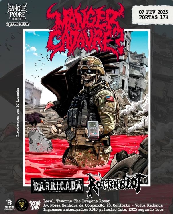 Manger Cadavre? em Volta Redonda