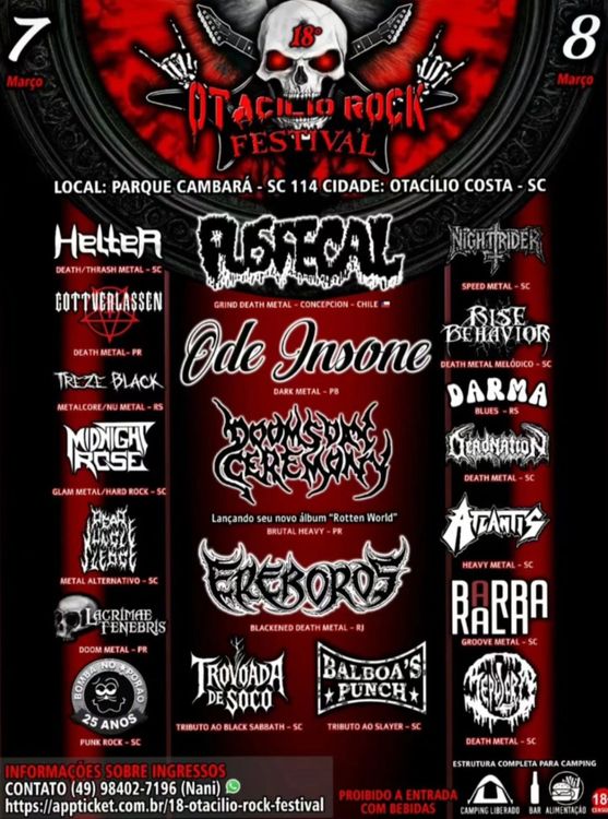Otacílio Rock Festival - Dia 1