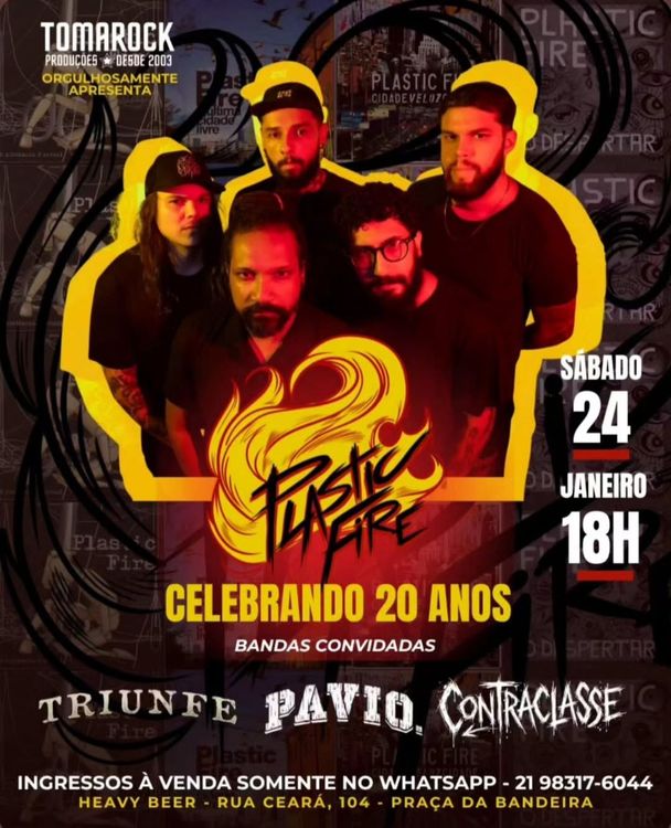 Plastic Fire 20 Anos - RJ