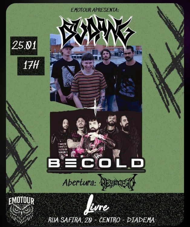 Budang + Becold em Diadema