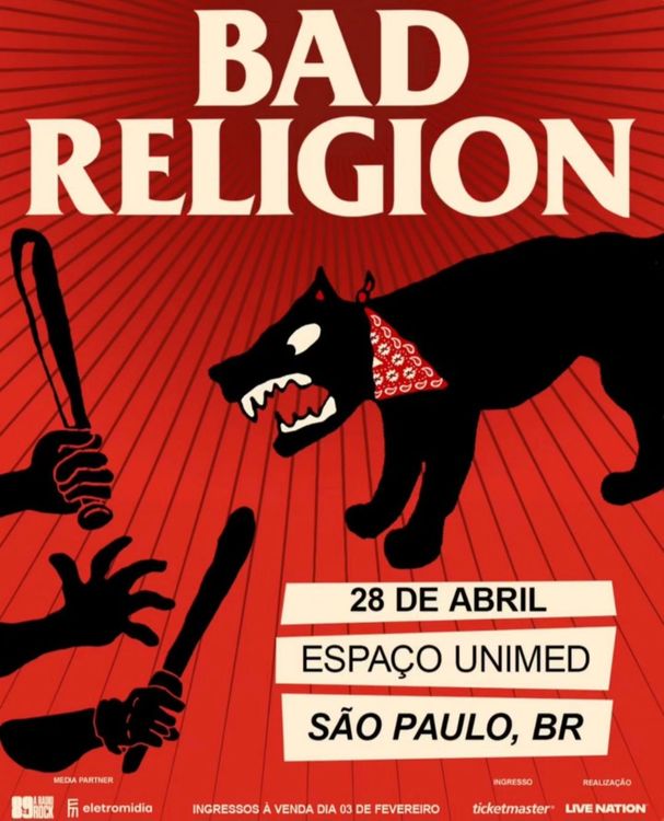 Bad Religion em São Paulo