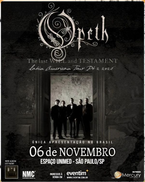 Opeth no Brasil