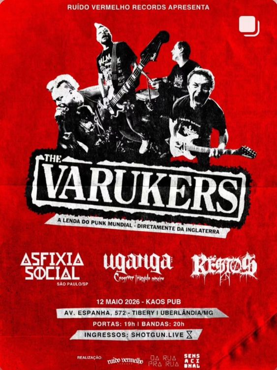 Varukers em Uberlândia