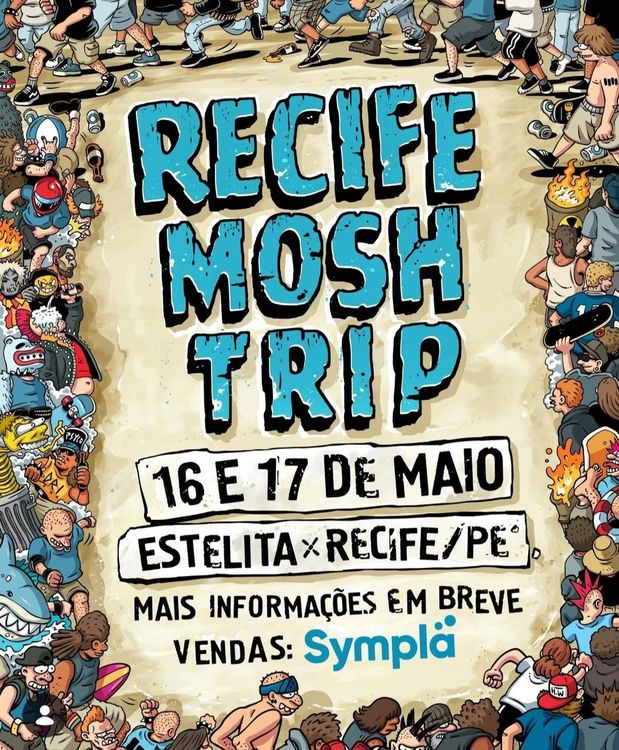 Recife Mosh Trip 2026 - dia 1