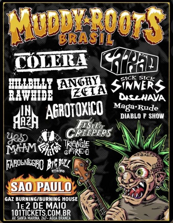Muddy Roots Brasil - dia 1