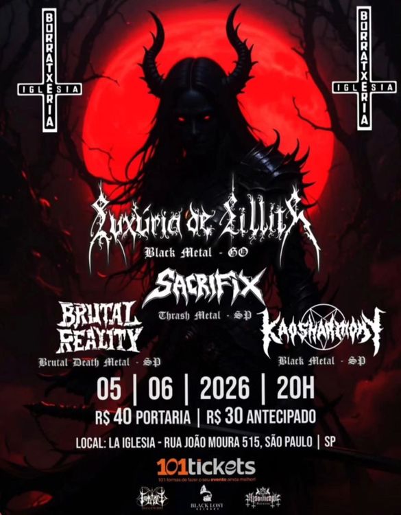 Luxúria de Lilith no La Iglesia