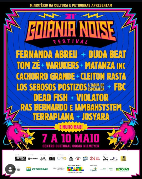 Goiânia Noise Festival 2026 - Dia 10