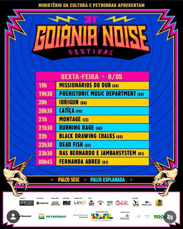 Goiânia Noise Festival 2026 - Dia 8
