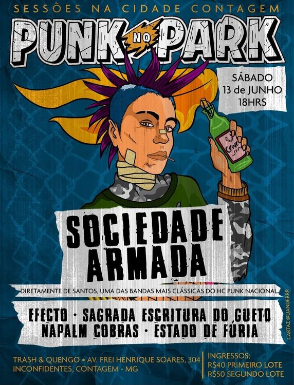 Punk no Park em Contagem