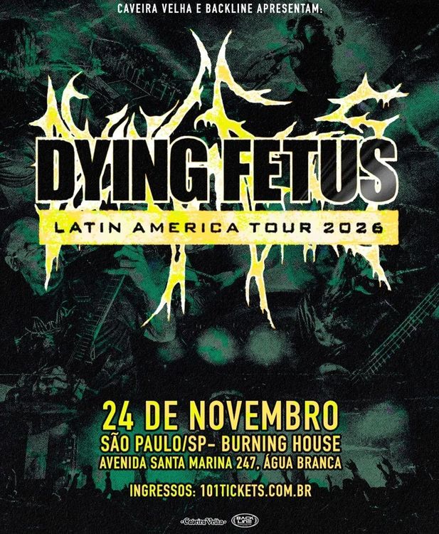 Dying Fetus em São Paulo