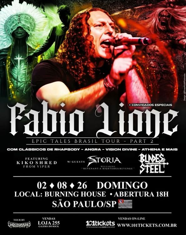 Fábio Lione em São Paulo