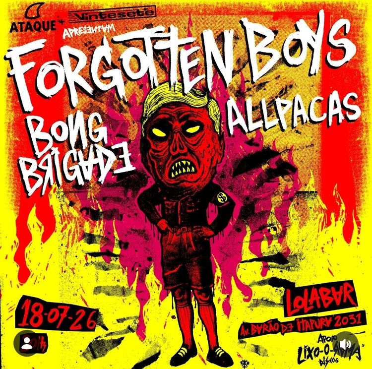 Forgotten Boys + Bong Brigade + Allpacas