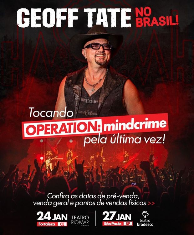 Geoff Tate em Fortaleza