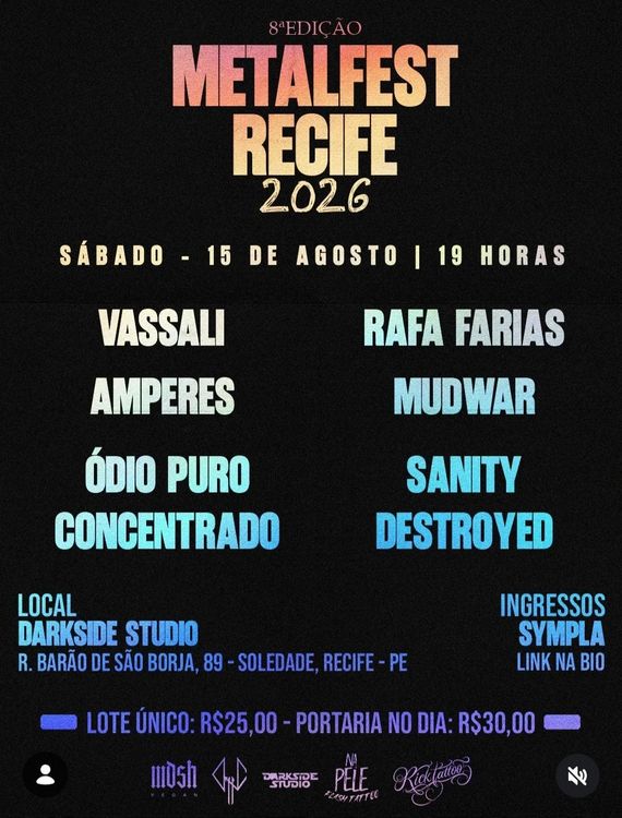 Metalfest Recife 2026