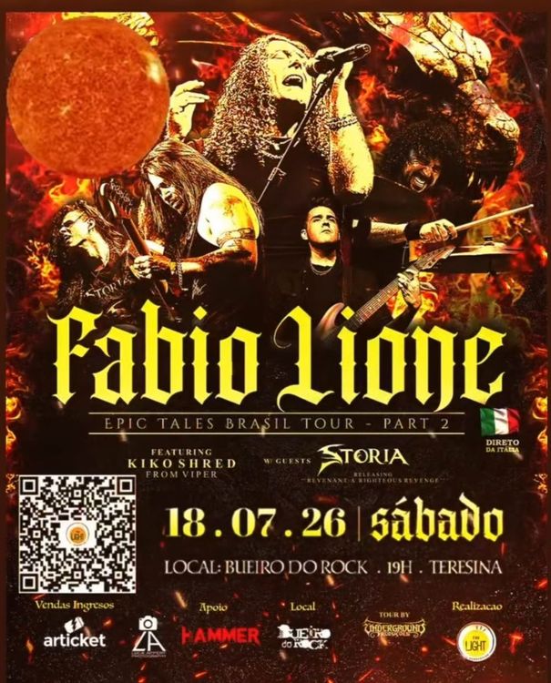 Fabio Lione em Teresina