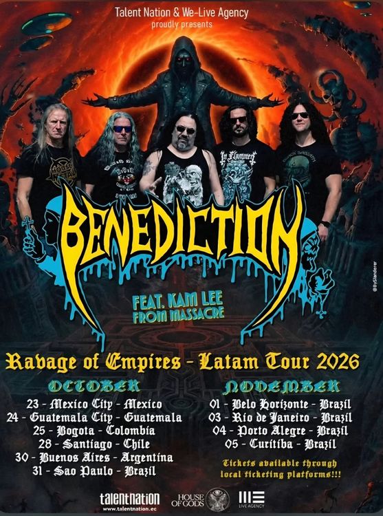 Benediction no Rio de Janeiro
