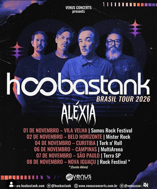 Hoobastank em Belo Horizonte