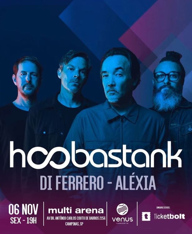 Hoobastank em Campinas