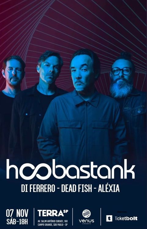 Hoobastank em São Paulo
